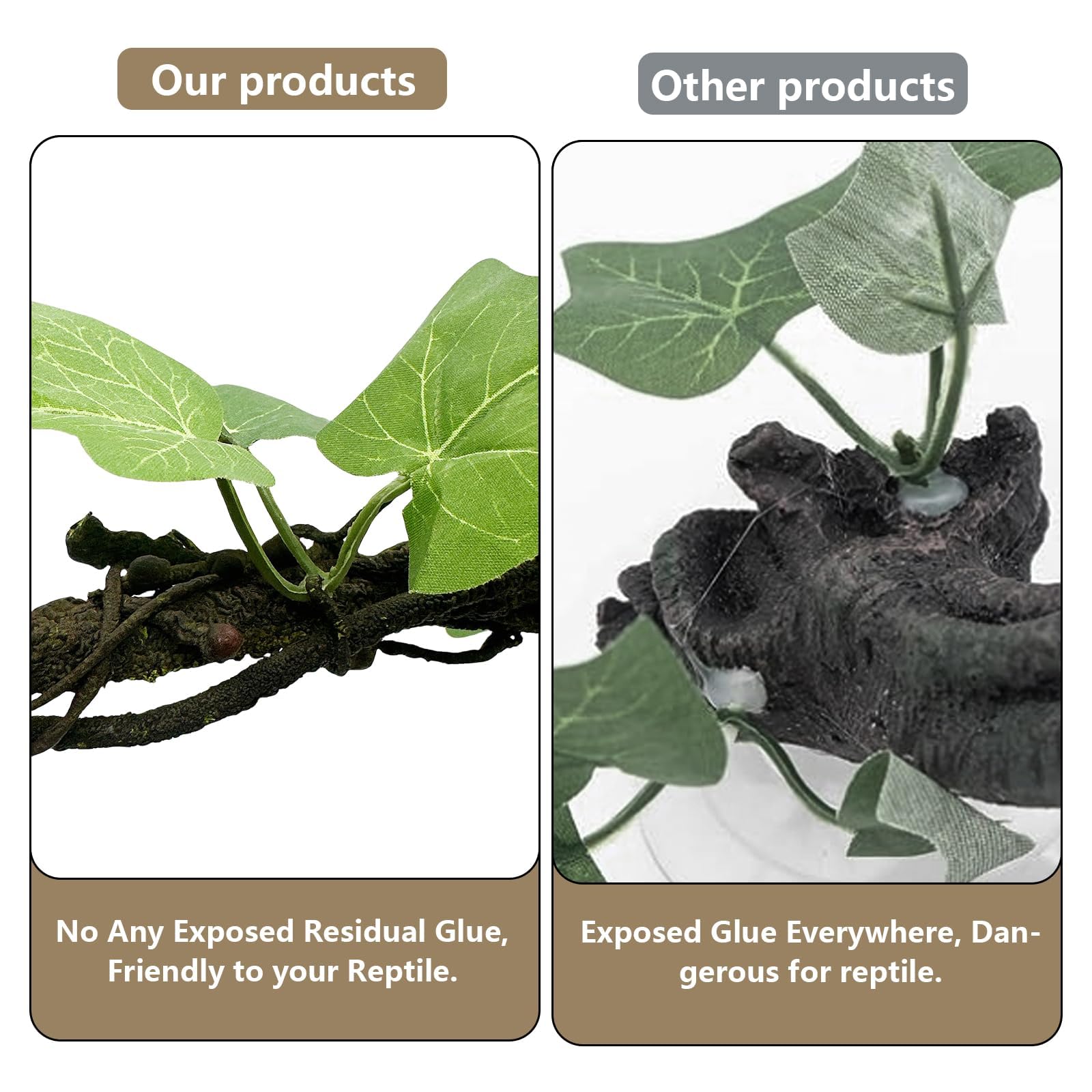 BNOSDM flexible vines allow custom layouts to fit tanks.