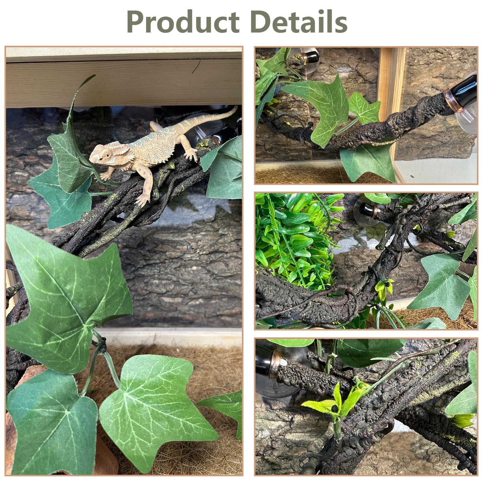 BNOSDM plastic vines are safe, durable, and easy to clean.