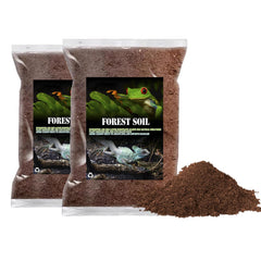 BNOSDM reptile soil substrate fluffy bedding close-up showing 3L capacity.