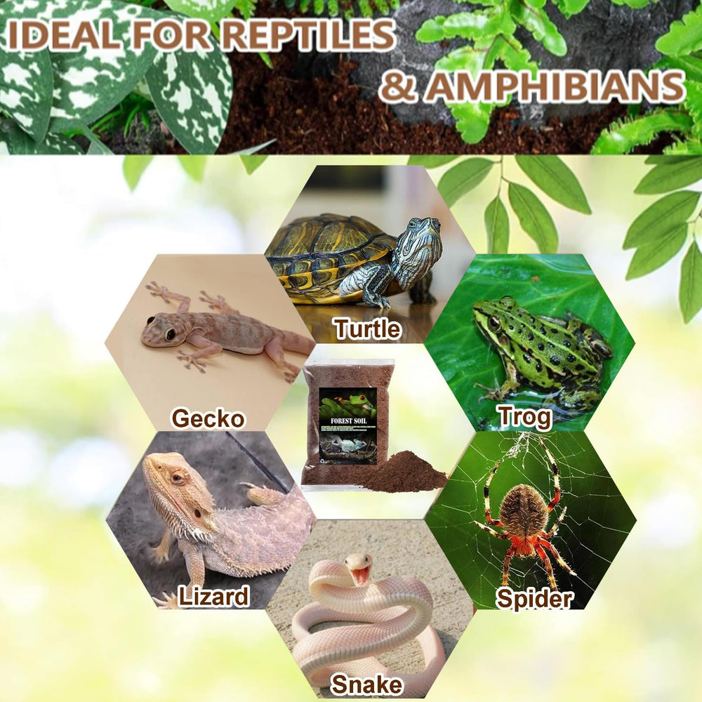 BNOSDM reptile soil substrate outdoor reuse as fertilizer.