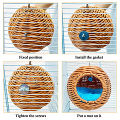 BNOSDM safe-durable materials keep cleaning quick and the nest sturdy.