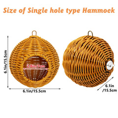 BNOSDM single-hole design parrot nest offers simple, secure access.