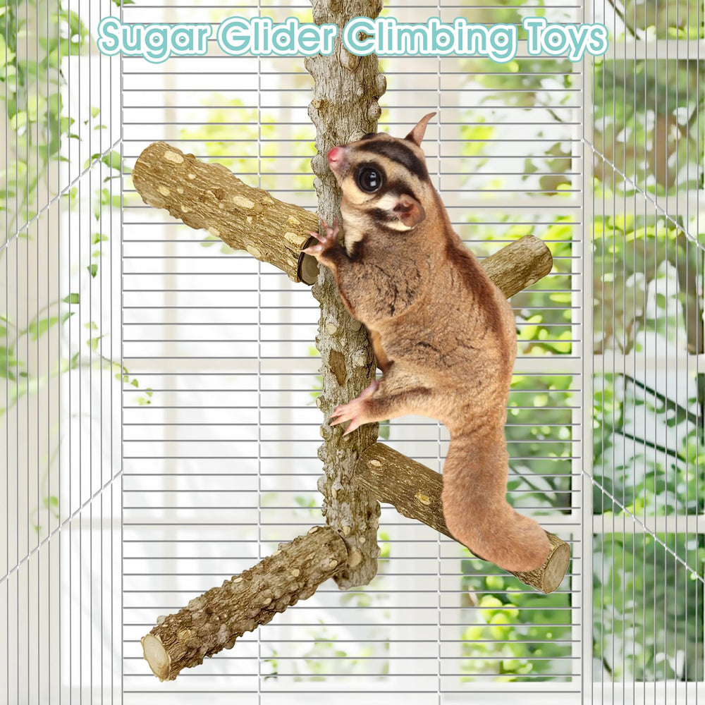 BNOSDM Sugar Glider Perch Install Steps demonstrates easy securing setup.