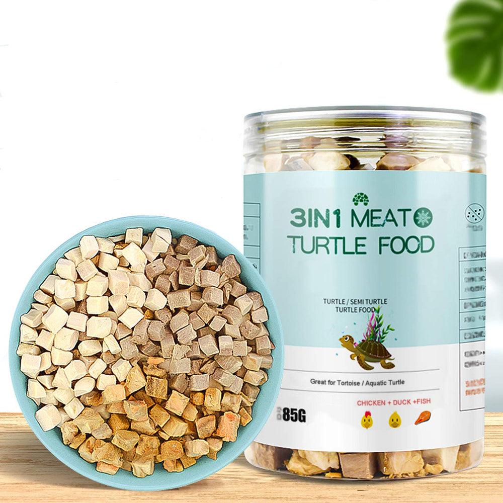 BNYEE 3 in 1 turtle treats packaging for convenient serving