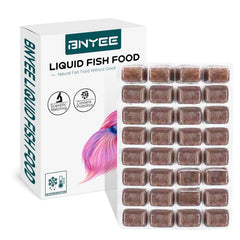 BNYEE Liquid Fish Food bottle for convenient, daily feeding