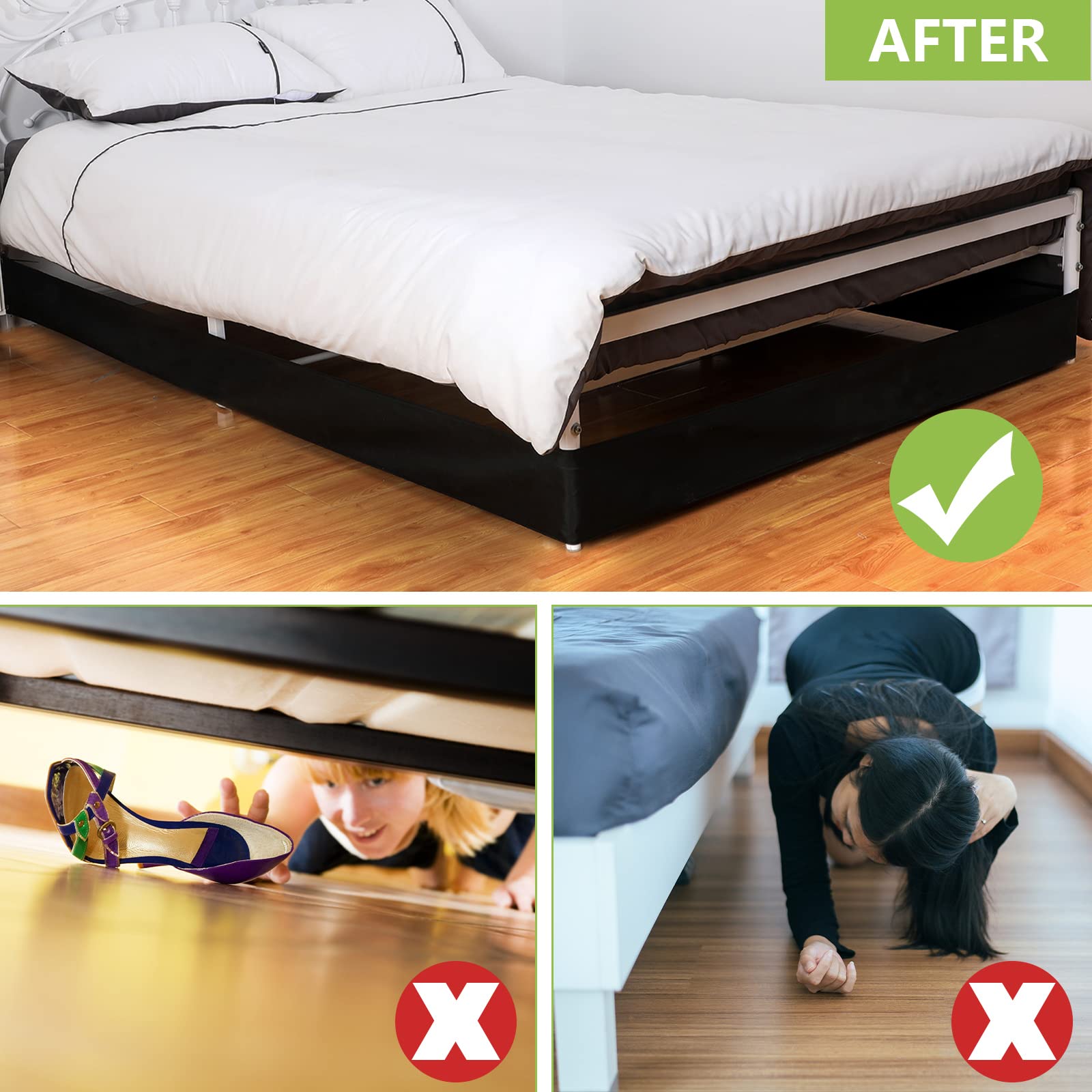 Boao package includes blocker and 10 zip ties for easy setup.