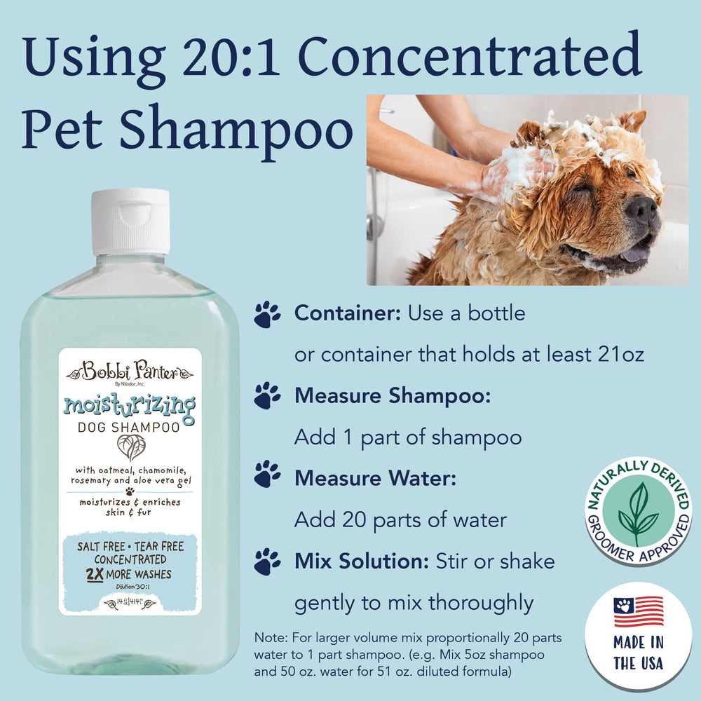 Rosemary sprig near the Bobbi Panter shampoo for conditioning care