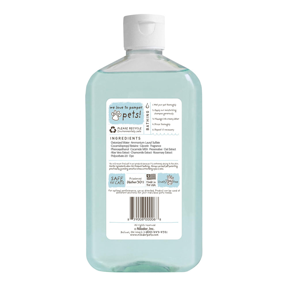Tear-free action of Bobbi Panter shampoo in a bath scene