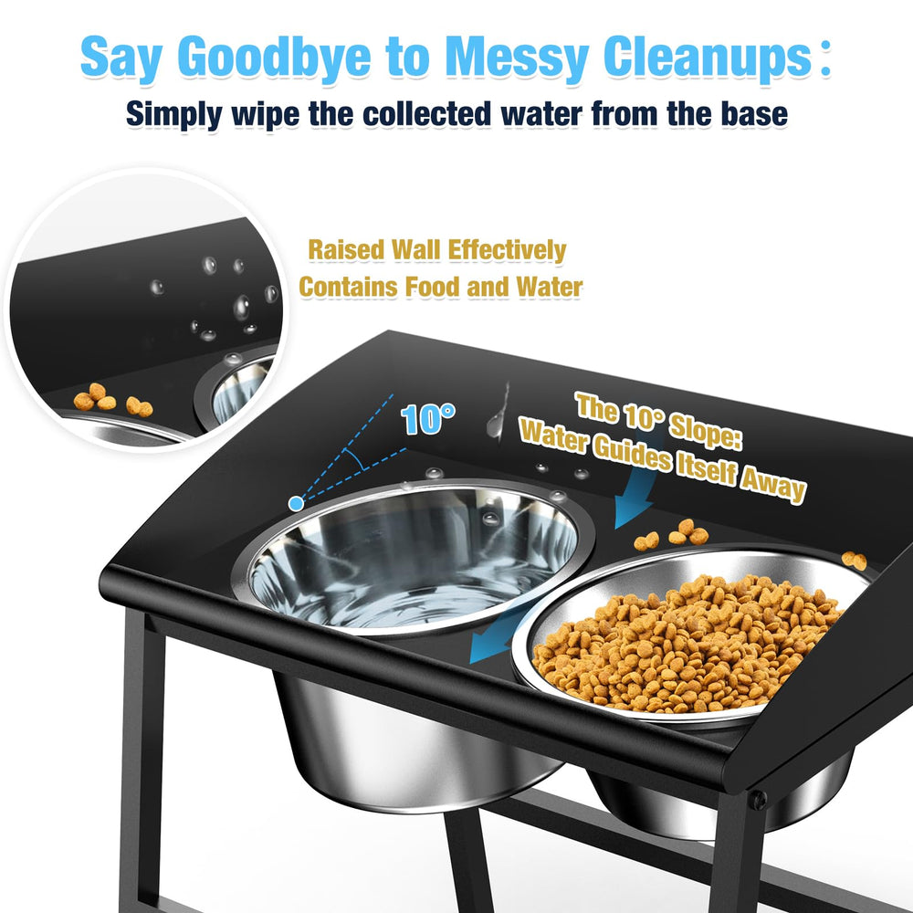 Bobbie Laxi anti-spill rim highlights damp-free floors during meals.