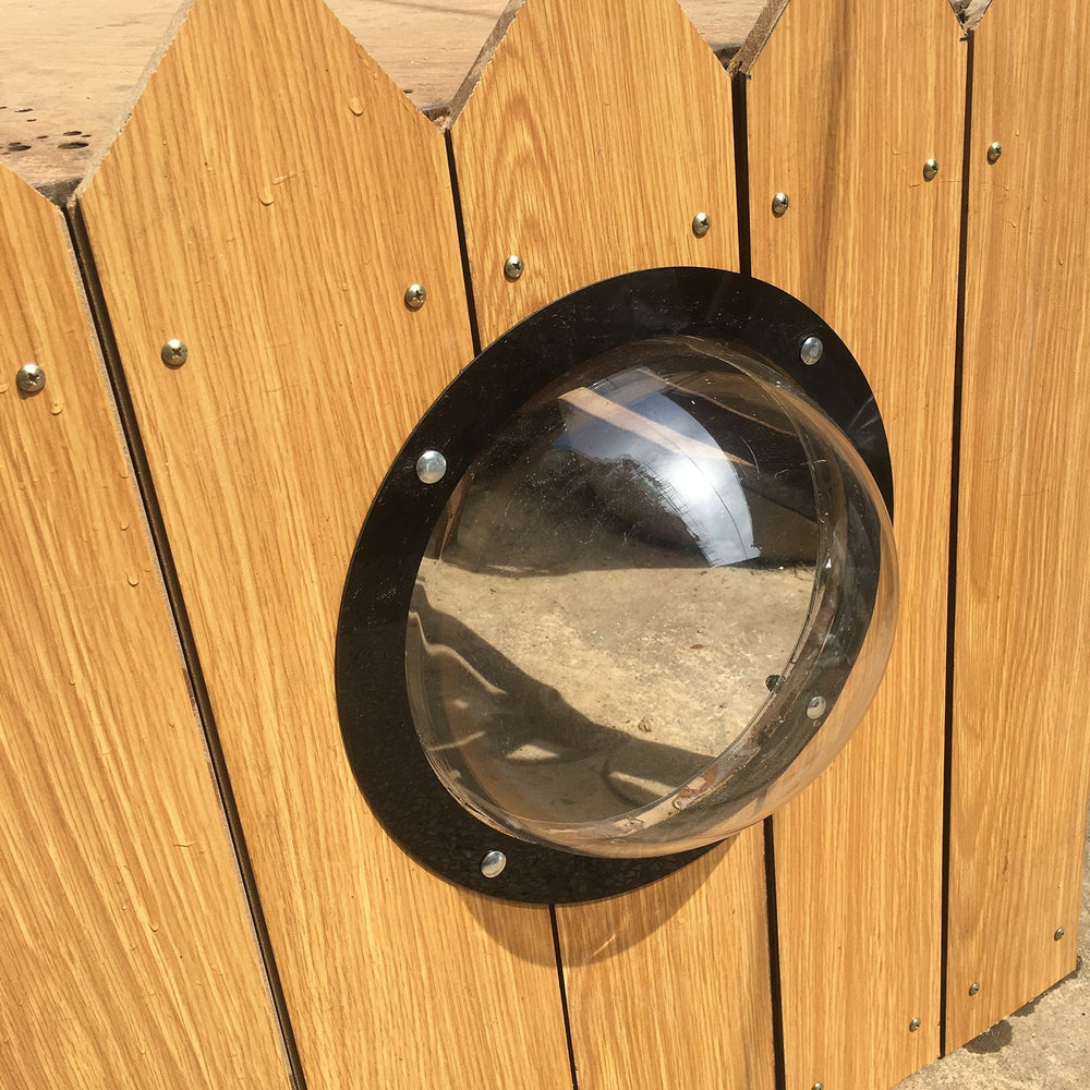 BobbyPet camera cover window helps monitor outdoor space safely