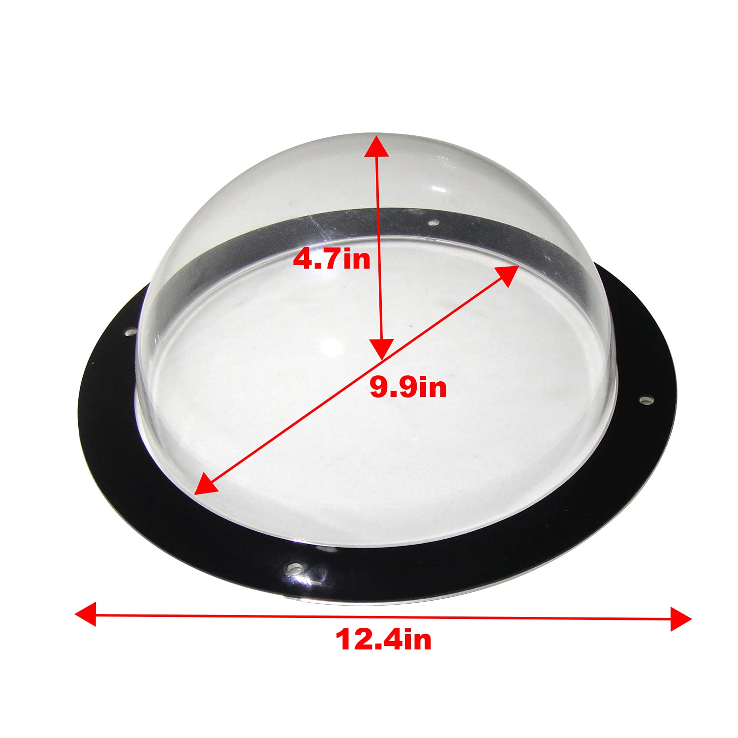 BobbyPet clear view dome highlighting durable acrylic for pets