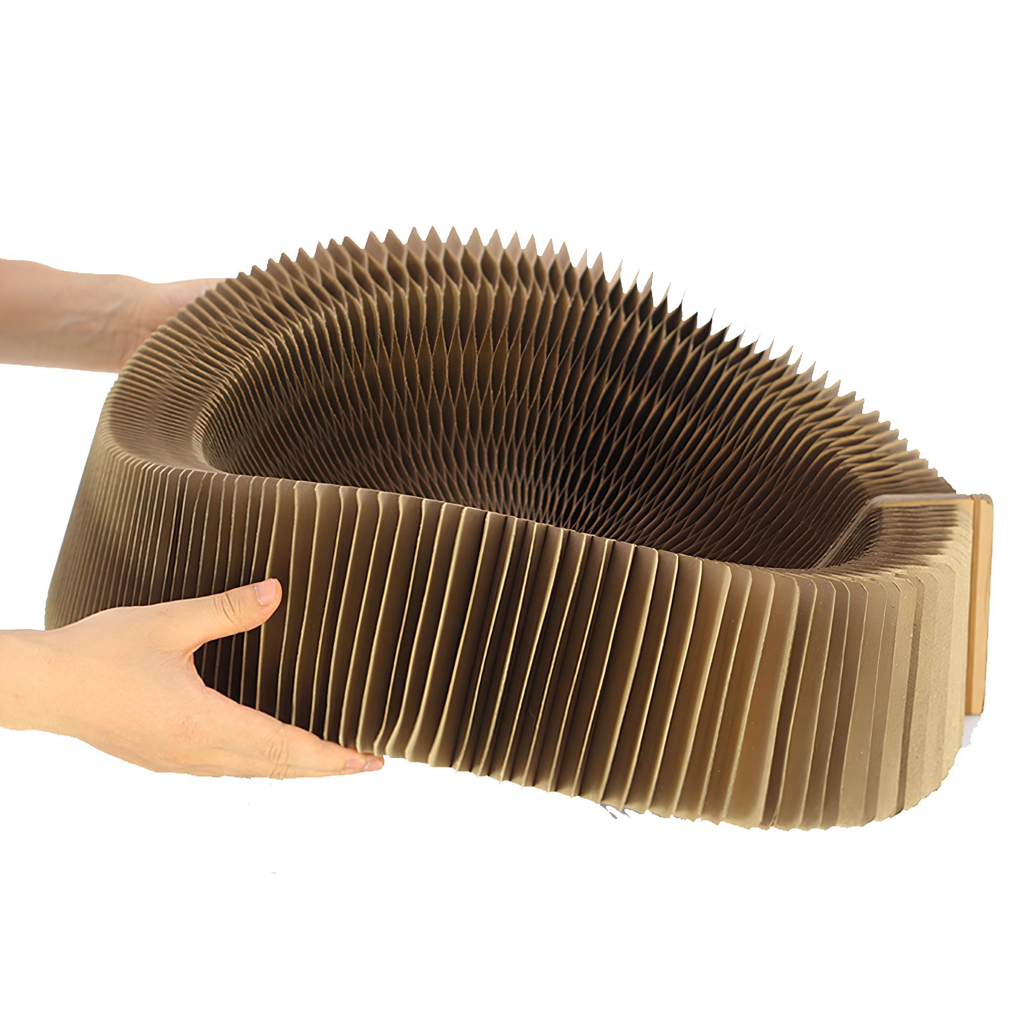 BobbyPet scratcher and lounge combo helps protect furniture.