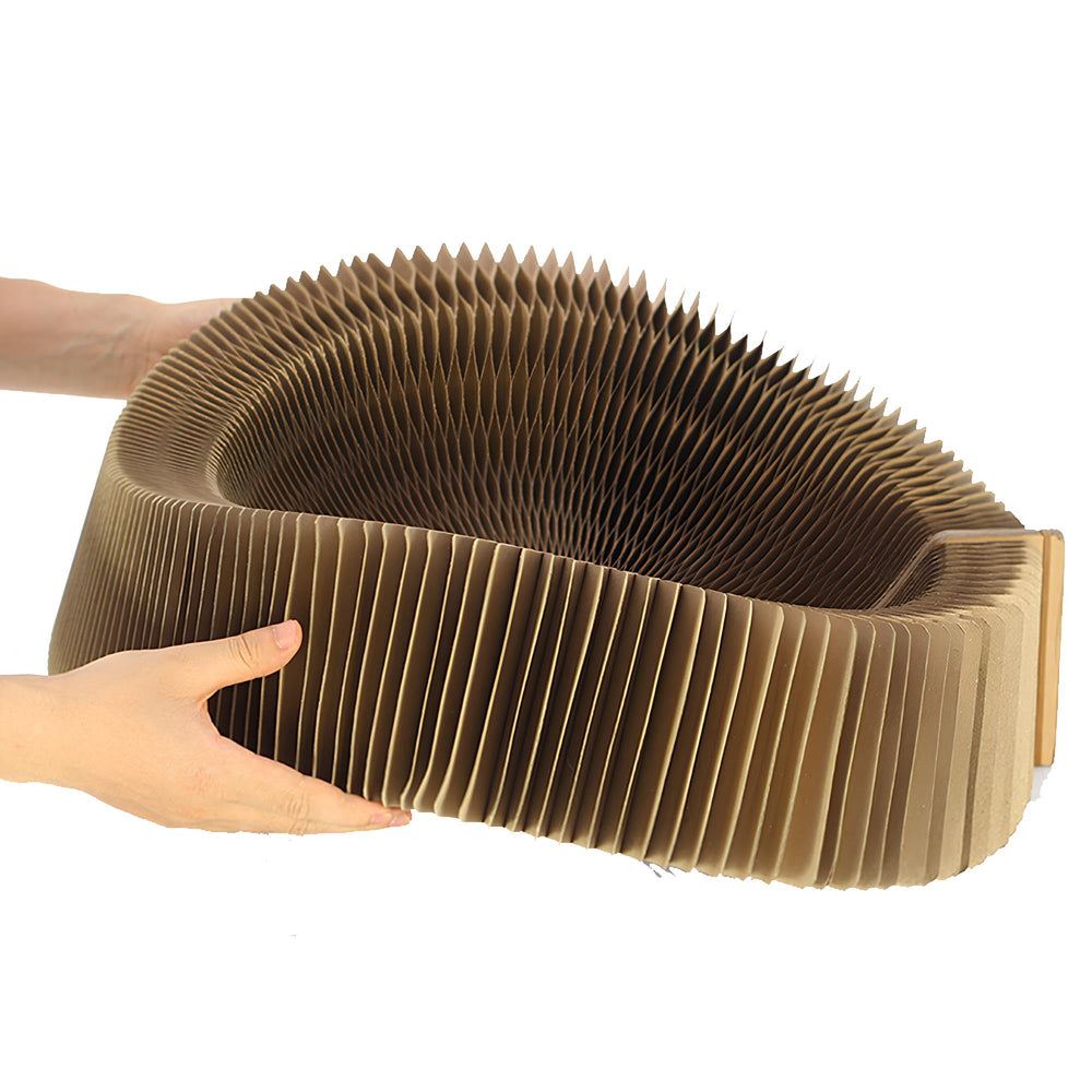 BobbyPet scratcher and lounge combo helps protect furniture.