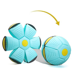 Bobcow Doggy Disc Ball flying saucer mode for long fetch sessions