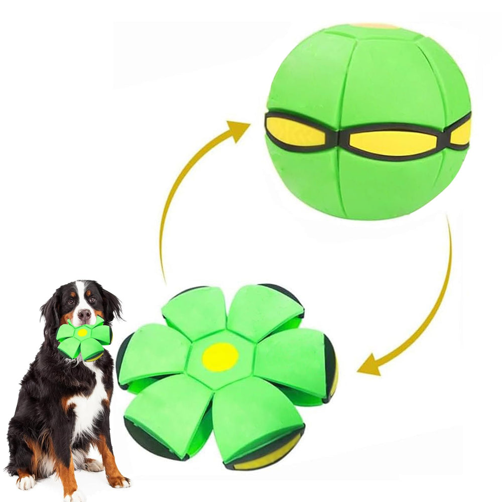 Bobcow UFO Magic Ball green front view for active outdoor play