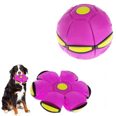 Bobcow UFO Stomp Magic Ball front view with soft grip surface for active play