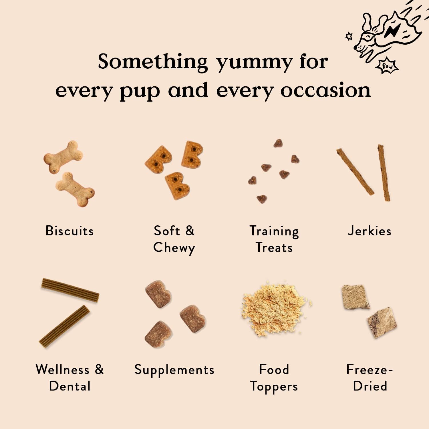 No artificial ingredients or preservatives in Bocce's PB & Banana treats.