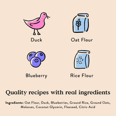 Soft four calorie bite for sit and stay training by Bocce's Bakery.