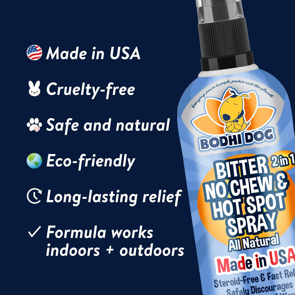 Bodhi Dog Bitter USA Made label emphasizes quality and trusted sourcing.