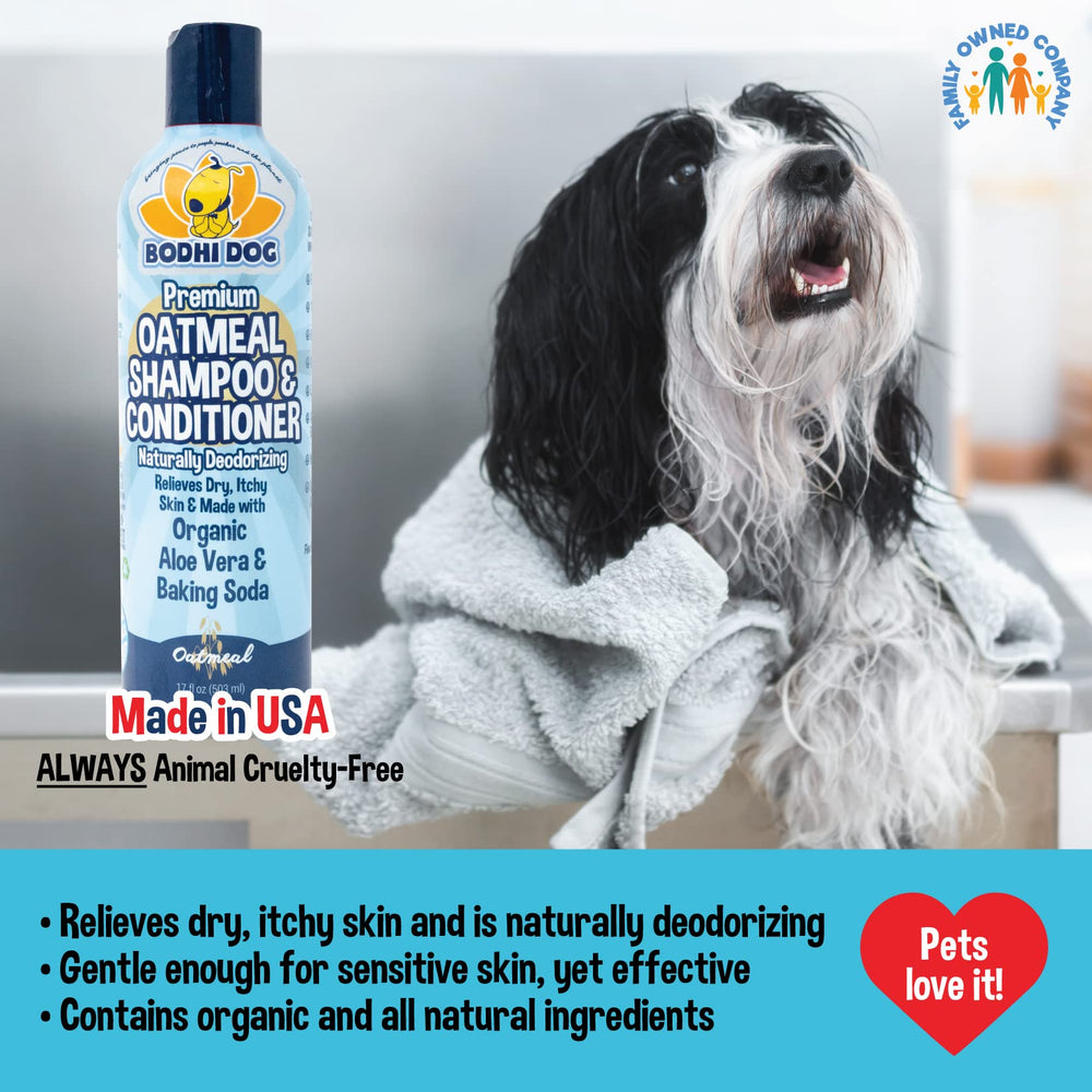 Label indicating Bodhi Dog Grooming Bundle made in USA