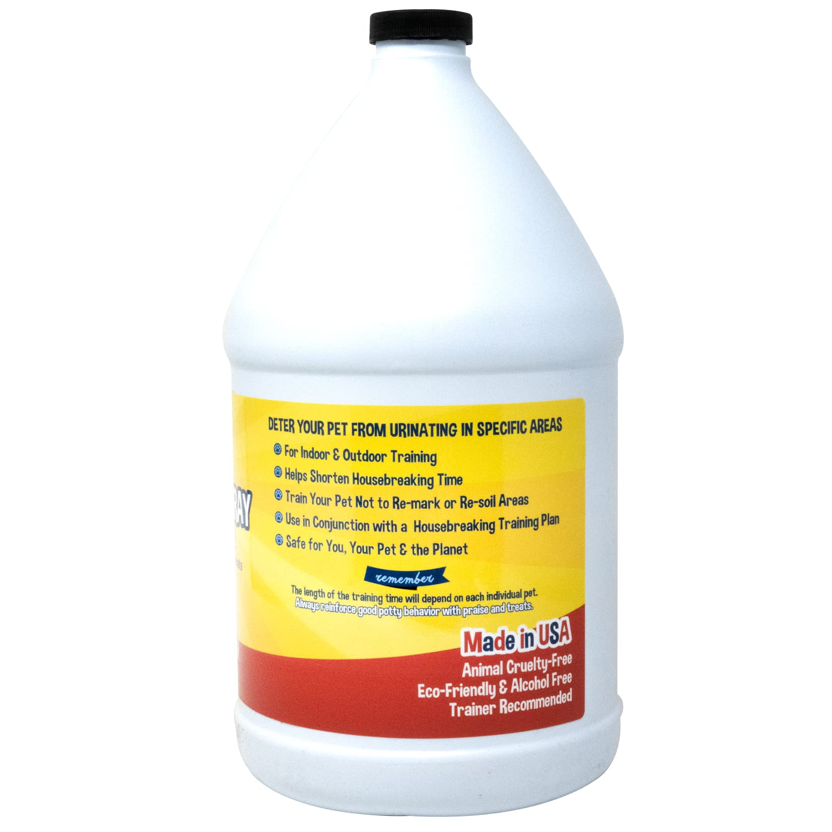 Bodhi Dog Not Here! spray demonstrates fabric-safe use on common textiles.