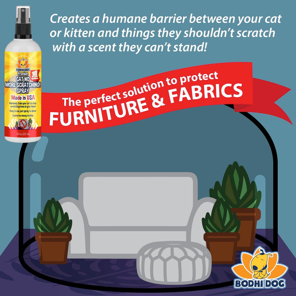 Bodhi Dog outdoor furniture protection spray guards patio furniture from claws.