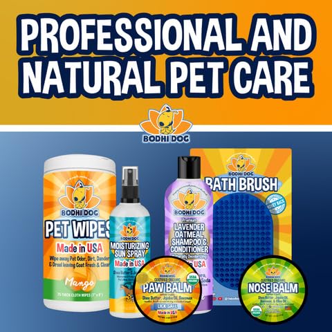 USDA Organic Bodhi Dog Paw Balm signaling plant-based care.