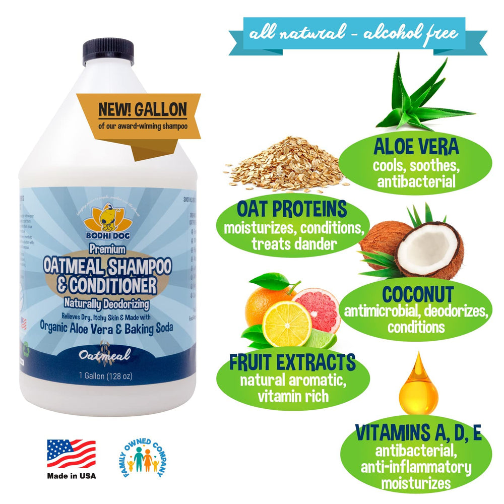 Bodhi Dog shampoo conditioner bottle set demonstrates professional quality for pets.