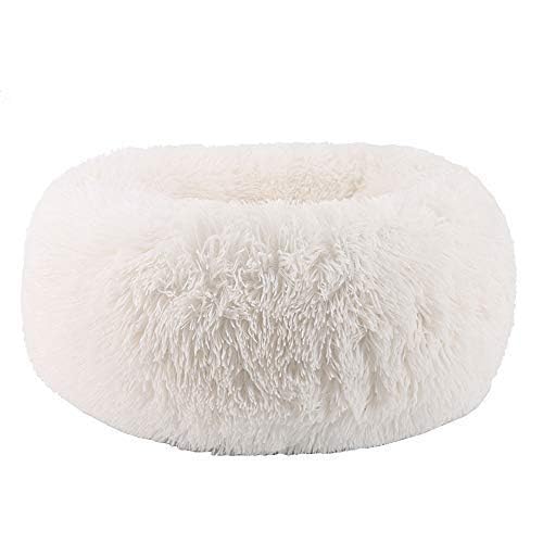 BODISEINT faux fur texture close-up on white bed, showcasing luxurious softness and comfort.