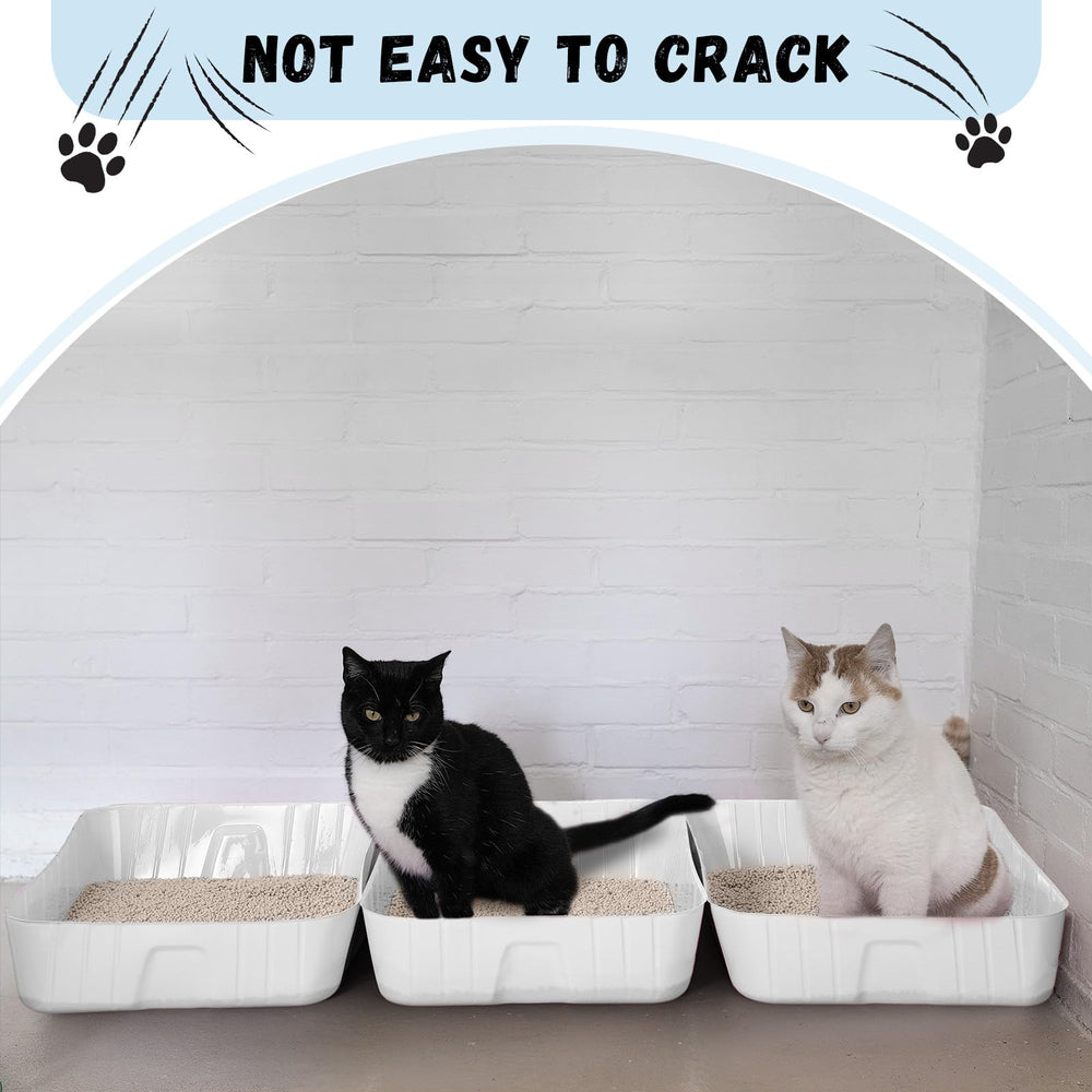 Bokon compact litter tray showing portable size for small to medium cats.