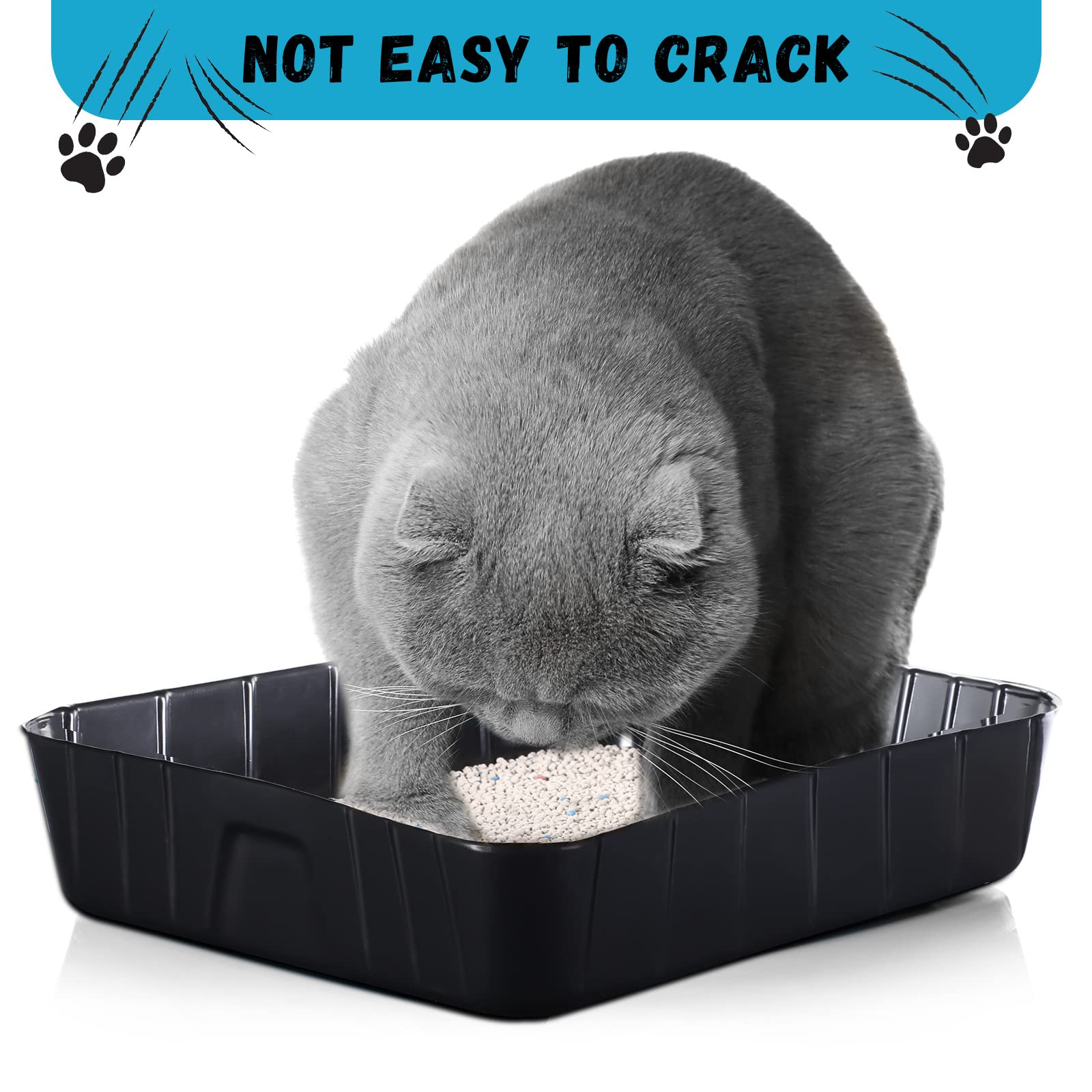 Bokon 25-pack used at home or on the go; versatile litter box for cats and small pets.