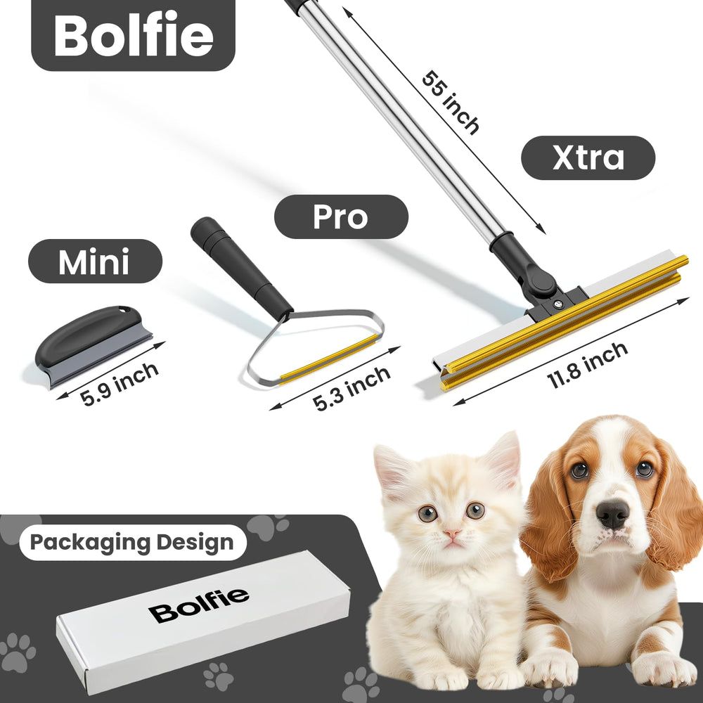 Bolfie ergonomic grip reduces strain during longer hair removal sessions