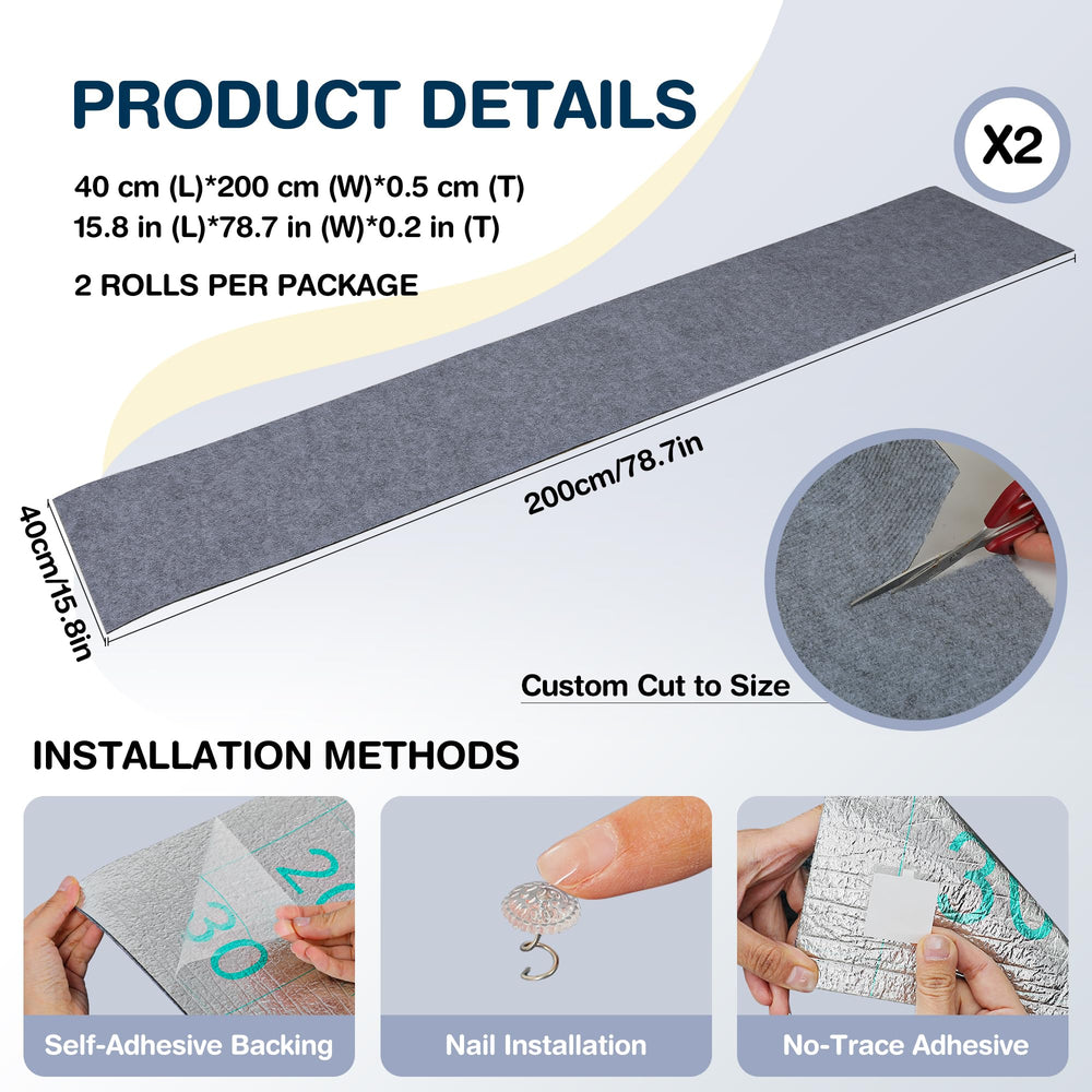 BOLIAN self-adhesive protector for easy peel-and-stick installation on furniture.