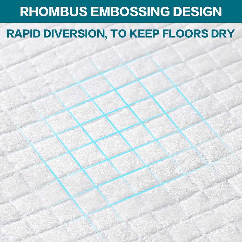 Bolux 13x18-inch disposable underpad designed for easy use.