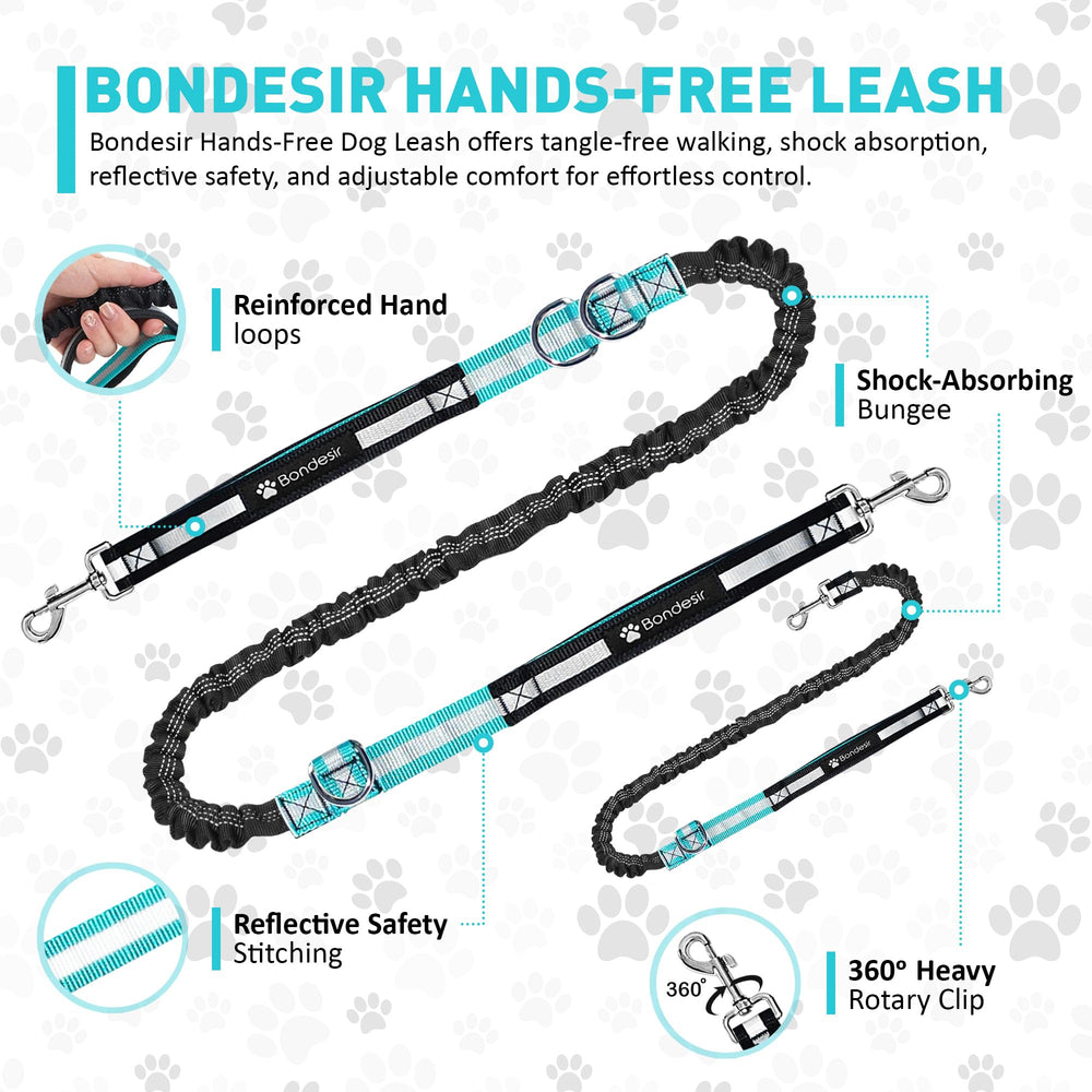 Bondesir dual-handle design offers quick grip for busy crossings.