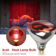 BONGBADA explosion-proof glass heat lamp ensures safer heating in enclosures.