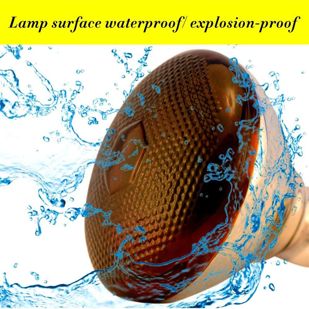 BONGBADA waterproof indoor heat lamp suitable for kitchens and bathrooms.