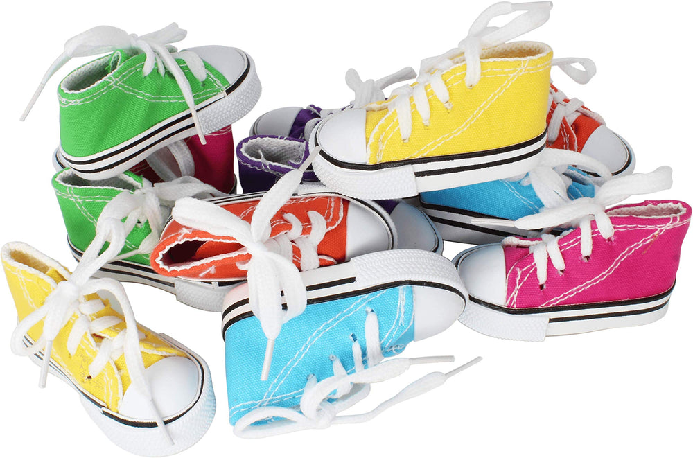 Bonka PK12 mini sneakers in cage with vibrant colors