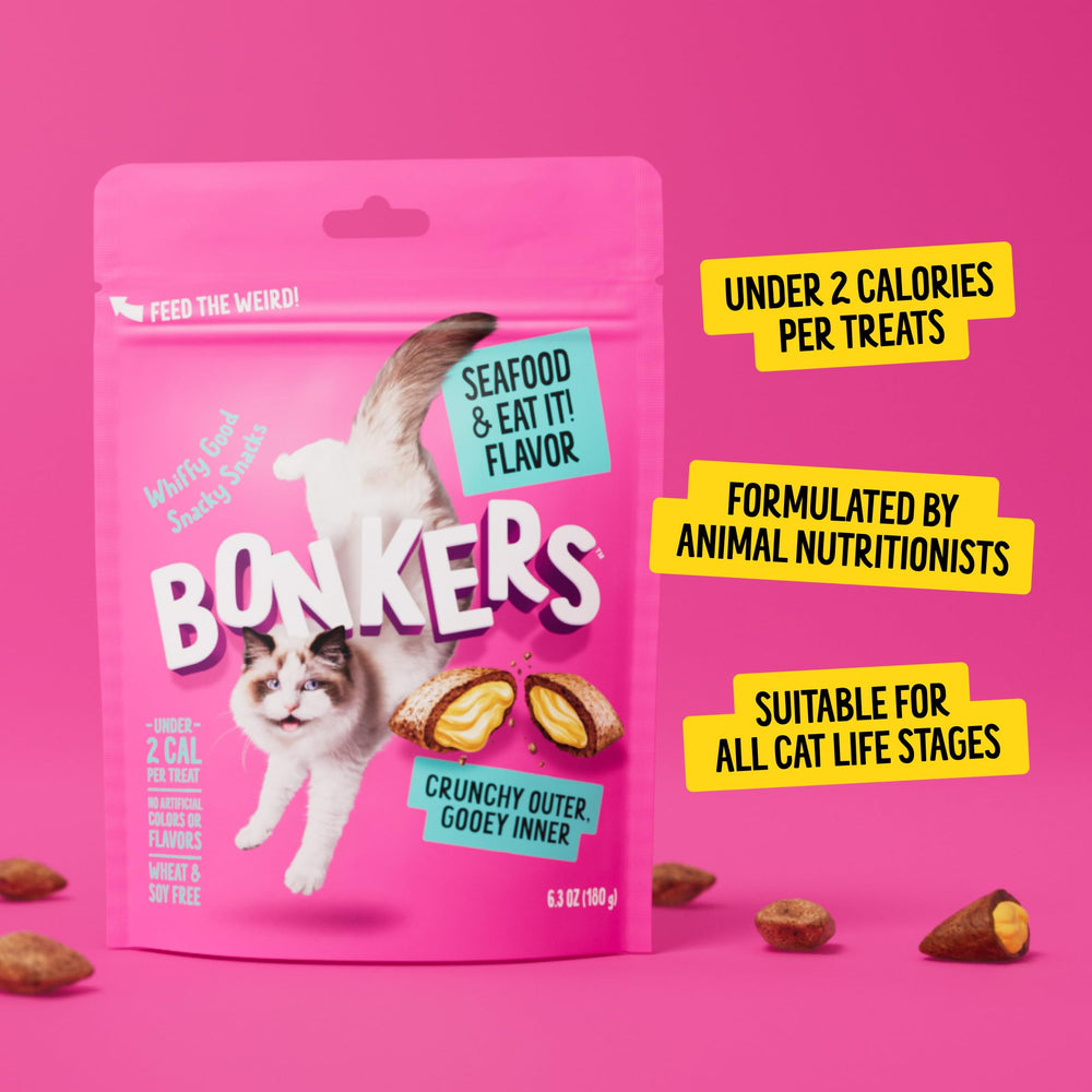 Bonkers treats free from artificial colors and flavors for clean snacking
