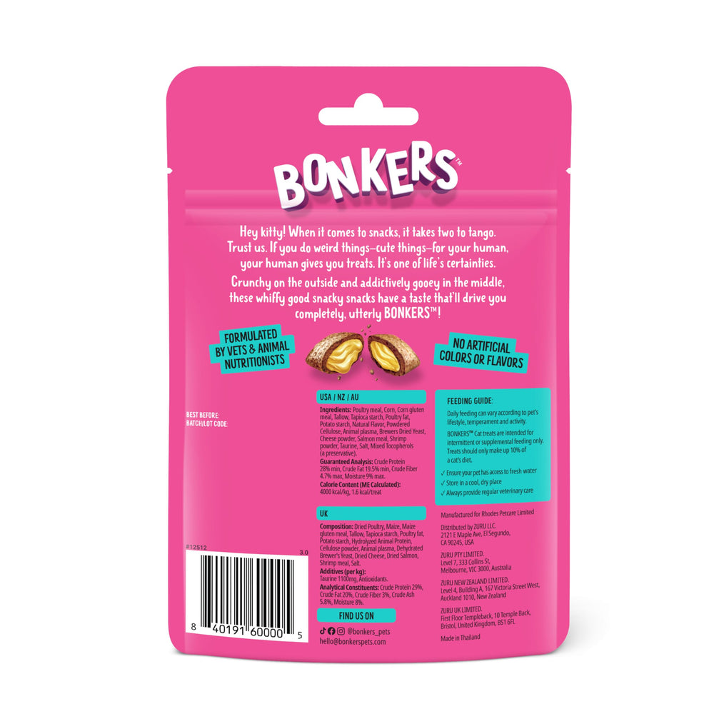 Bonkers suitable for all cat life stages and bonding moments