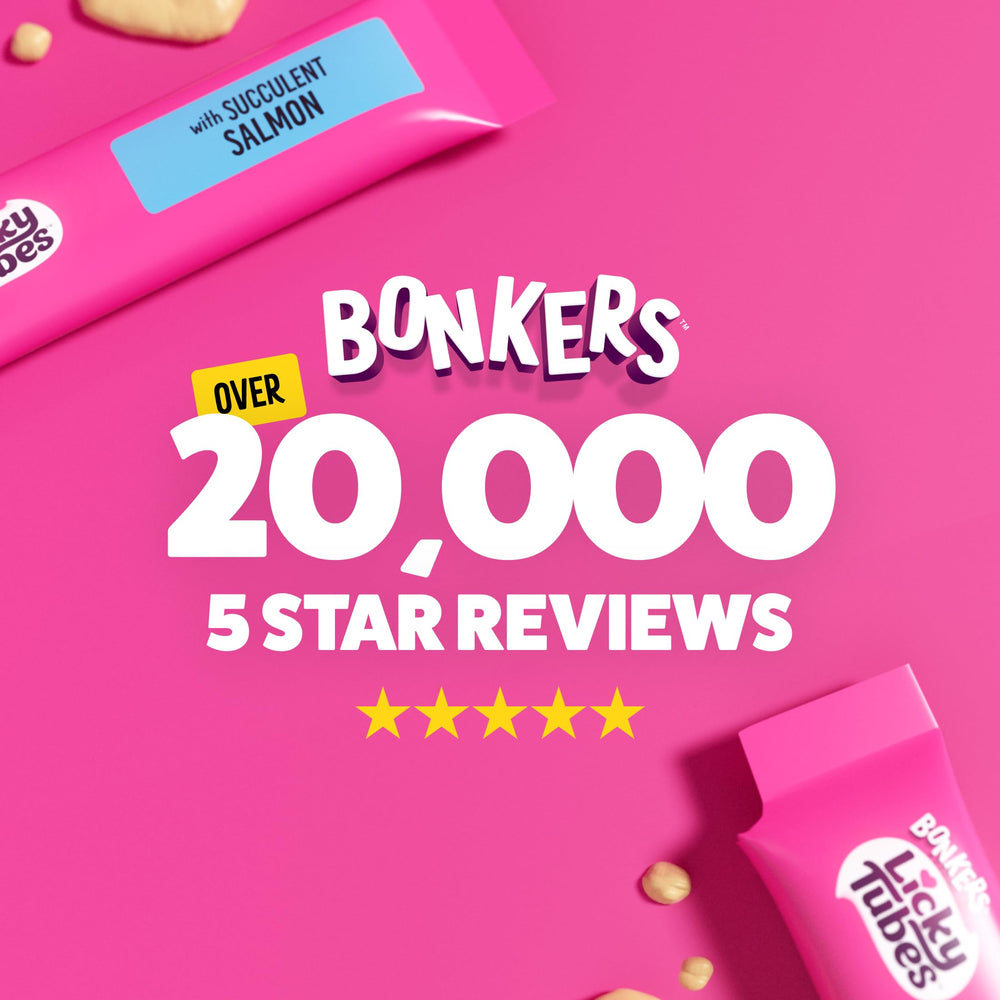 Bonkers Licky Tubes suitable for all life stages of cats