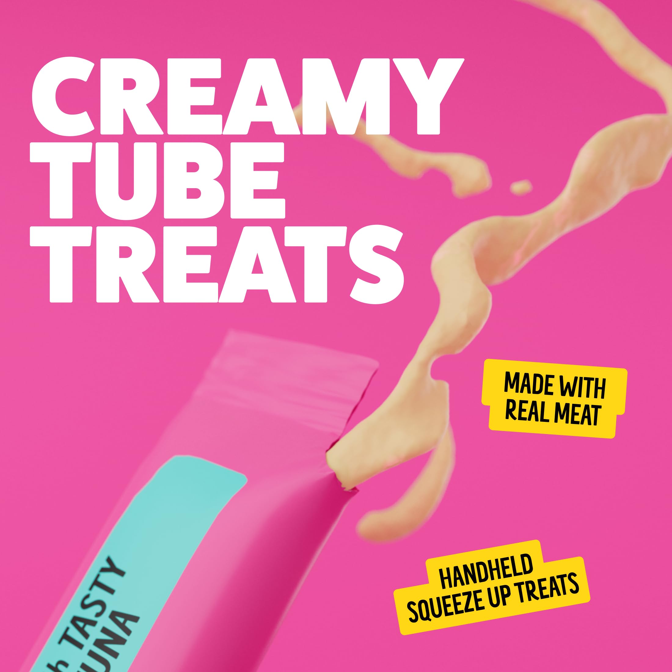Bonding moment captured with Bonkers Licky Tubes handheld treats.