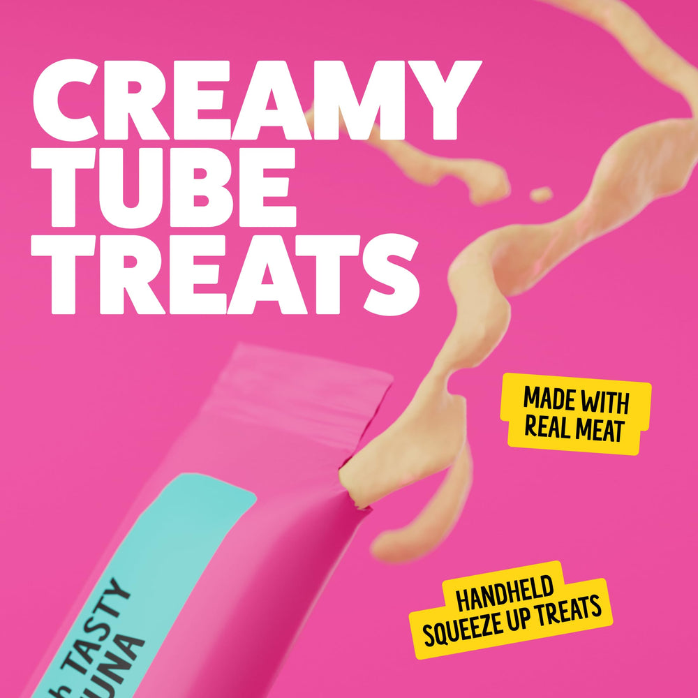 Bonding moment captured with Bonkers Licky Tubes handheld treats.