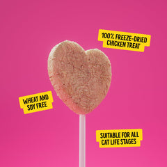 Packaging and label of Bonkers Purrpops 15-pack for quick purchase and storage.