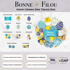 Bonne et Filou dog macarons for festive treat time