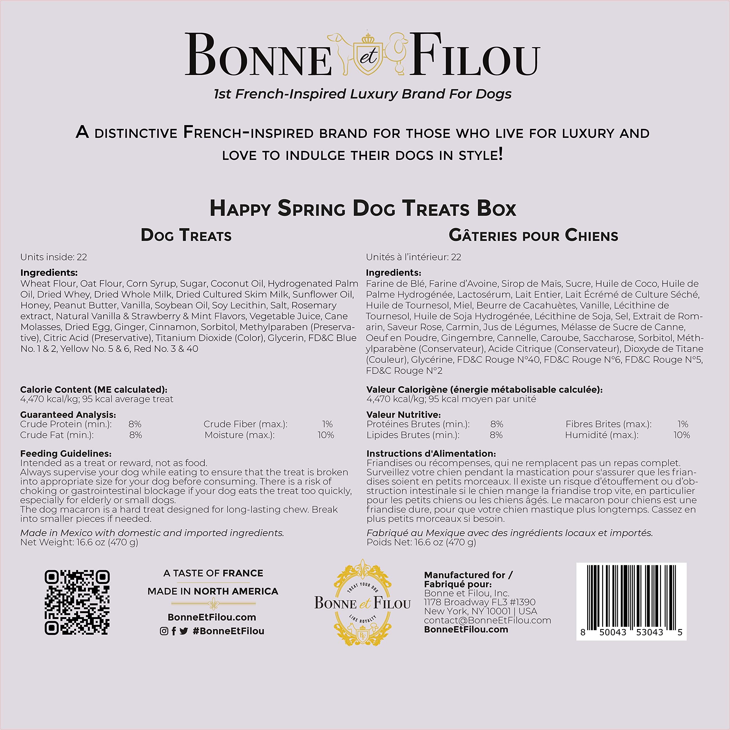 Bonne et Filou packaging is ready-to-gift and visually appealing