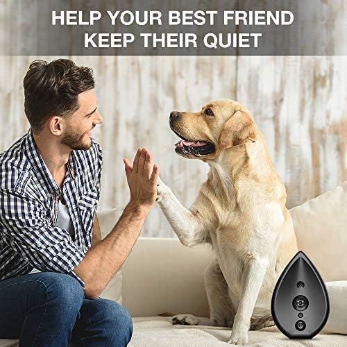 BONSO Ultrasonic Bark Deterrent suitable for indoor and outdoor placement.