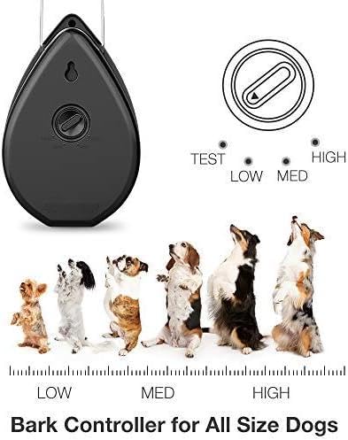BONSO Ultrasonic Bark Deterrent three-mode control switch.