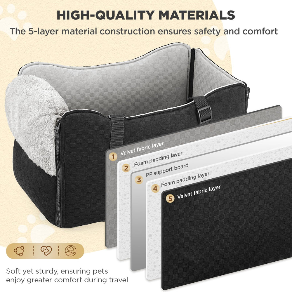 BONTHEE seat features sturdy support board for steady, vibration-absorbing support.