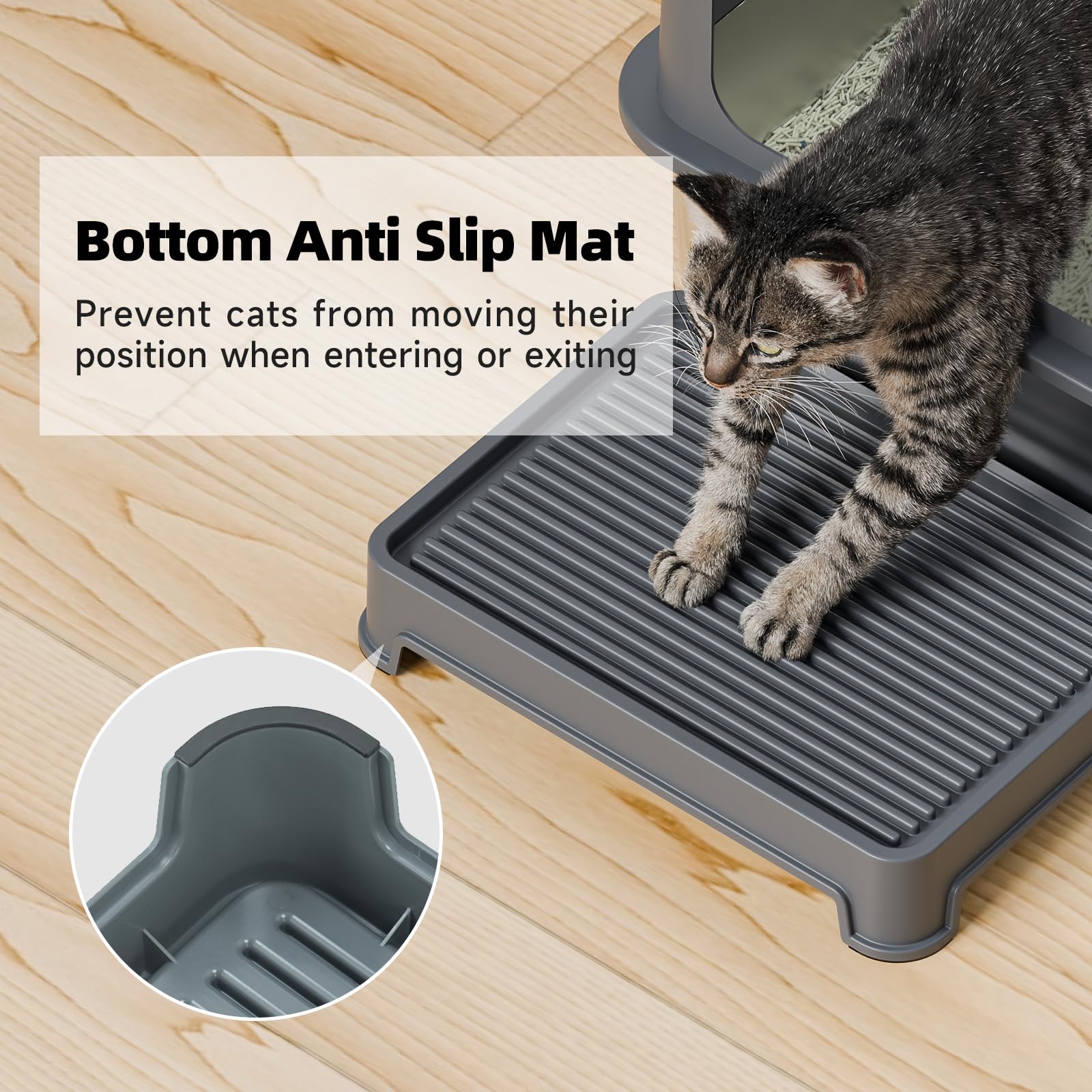 Booche cat ramp with a stable 14x10 footprint for reliable access.